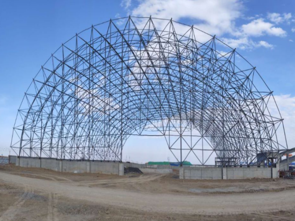 东阳体育场网架结构